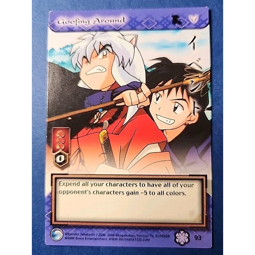 InuYasha TCG Goofing Around #93 Trading Card